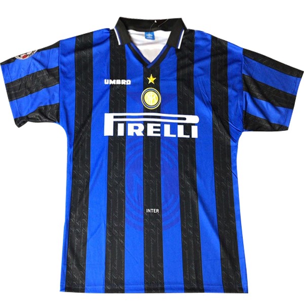 Camiseta Inter Milan Primera equipación 1997/1998 Azul